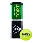 TARRO PELOTAS TENIS FORT ALL COURT DUNLOP X3