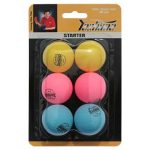 PELOTA TENIS DE MESA FLUOR X6, YASHIMA